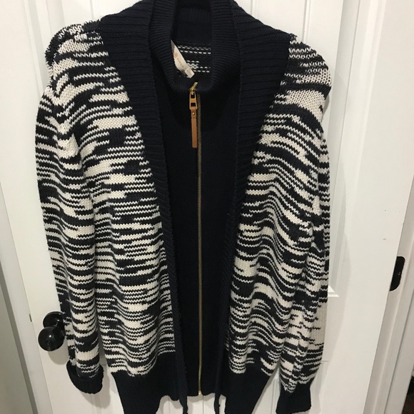 Tory Burch Merino Wool Cardigan